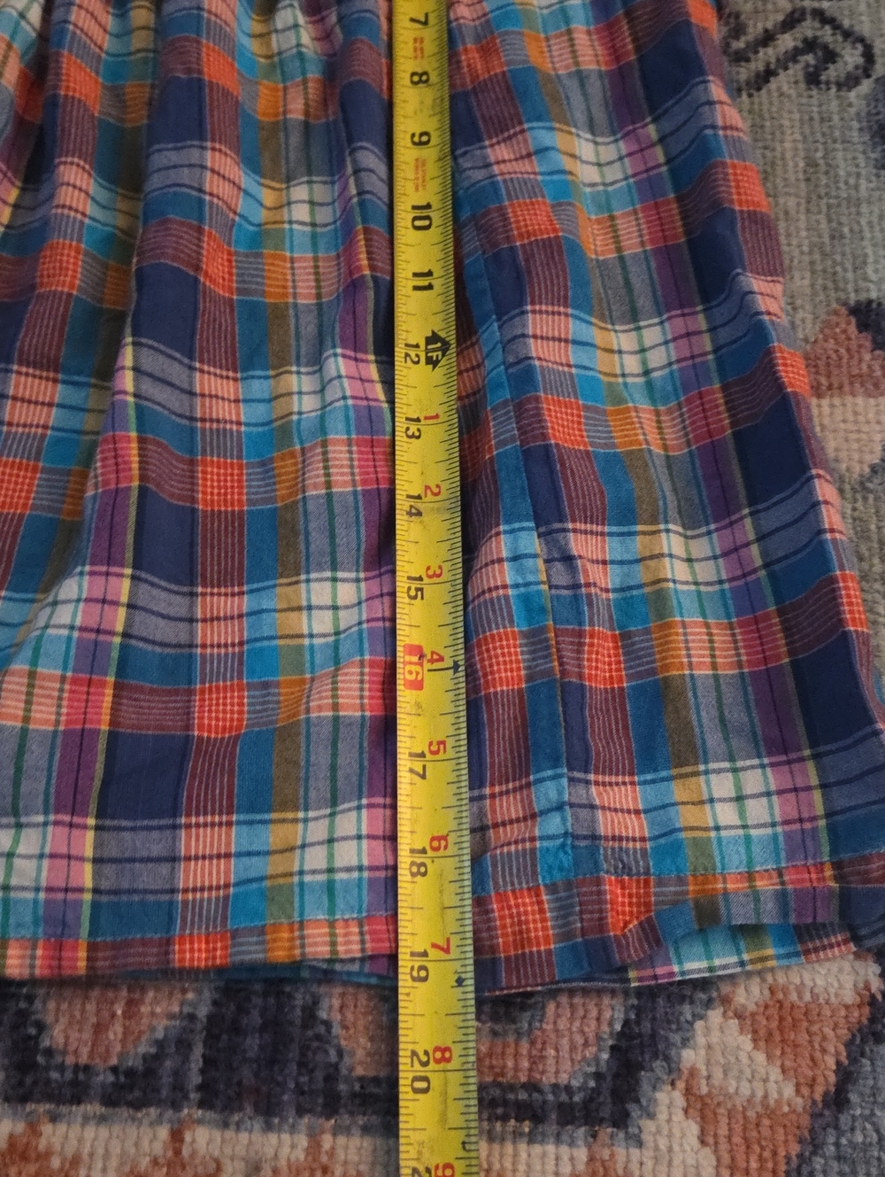 Peek Girls Medium Plaid Tank - Picture 6 of 6